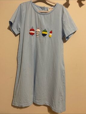 Southern Sass Smocks bobbers fishing girls dress 6